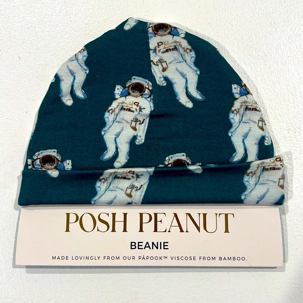 Posh peanut astronaut beanie